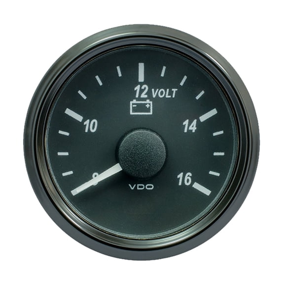 Vdo A2C3832770030 Singleviu 52mm [2-1/16"] Voltmeter F/12v Systems