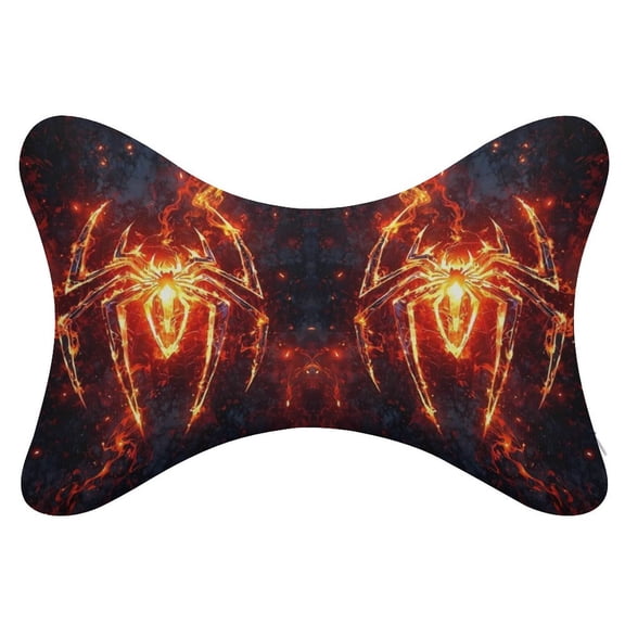 Ve-nom 2Pcs Car Neck Pillow Head Rest Cushion Neck Support Headrest Comfortable Soft Fit for Most Cars Universal Car Pillow