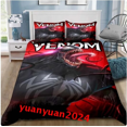 thumbnail image 1 of Ve-nom  Duvet Cover Comforter Ve-nom Bedding with Zipper Closure,1 Duvet Cover with 2 Pillowcases, 1 of 2
