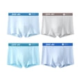 thumbnail image 1 of VeFlora 4pcs Boys Ice-Silk Underwear Box Briefs, Performance Stretch Mesh Boxer Briefs for Middle & High School, Antibacterial Breathable Boxer Brief Underwear Set(Sky Blue5/12-13 Years), 1 of 8