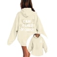 thumbnail image 1 of VeFlora Christian Jesus Hoodies for Girl, Long Sleeve Sweatshirt, Oversized Preppy Bible Verse Faith Graphic Sweatshirts(Black/10-11 Years), 1 of 4