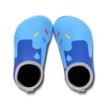thumbnail image 1 of VeFlora Kids Water Shoes, Girls Cute Ice Cream Print Quick-Dry Swim Shoes, Non- Barefoot Aqua Socks for Beach, Pool, and Outdoor Activities(BU2/2.5-3Yeras), 1 of 5