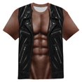 thumbnail image 1 of VeFlora Men's Oktoberfest Outfits, Short Sleeve Button Down Oktoberfest Shirts for Men, Casual Top for Oktoberfest, Party and Festival Wear(Bronze/XXL), 1 of 8