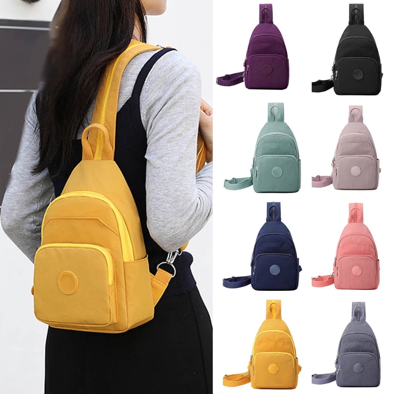 VeFlora Women & Men Multi-Pocket Sling Crossbody Bag  display picture 2