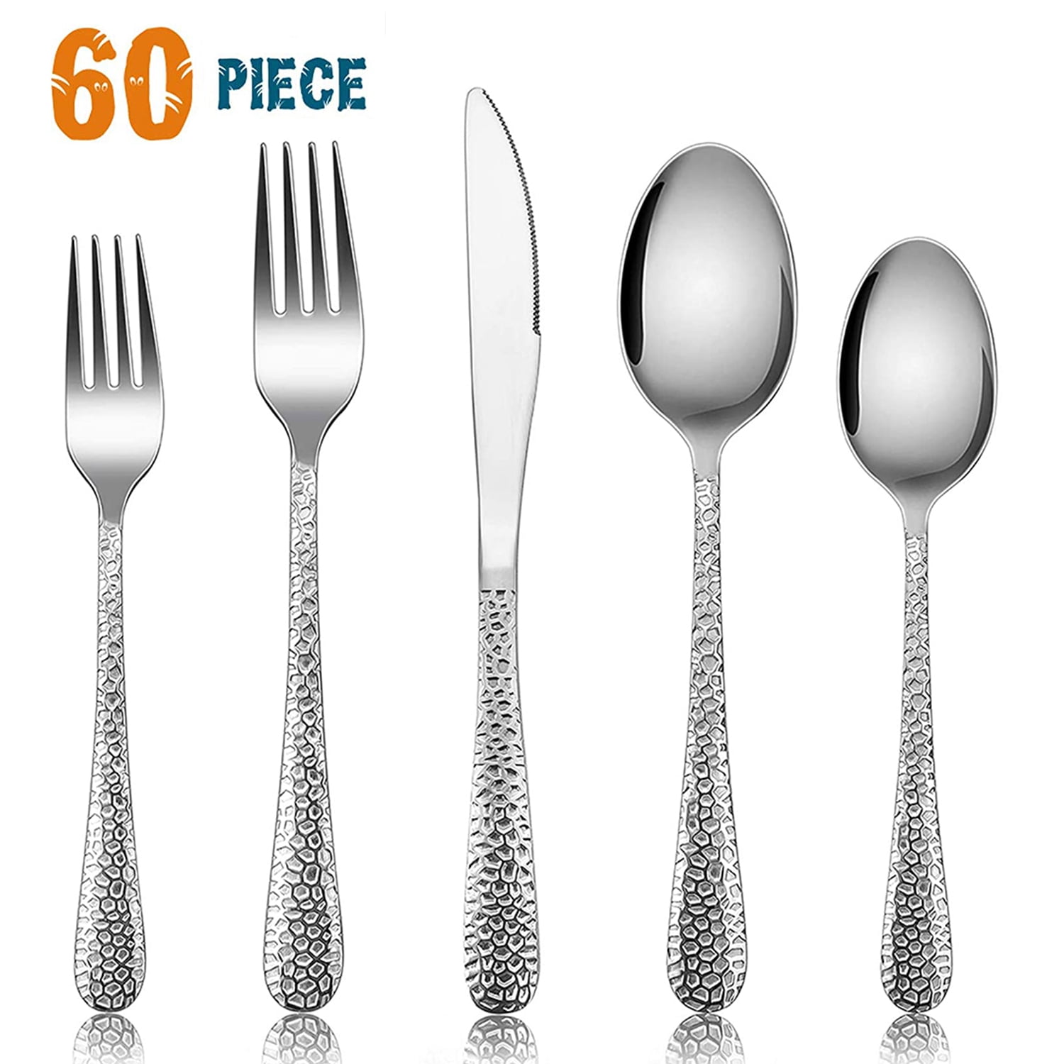 https://i5.walmartimages.com/seo/VeSteel-60-Piece-Hammered-Silverware-Set-for-12-Stainless-Steel-Flatware-Cutlery-Set-Includes-Knives-Forks-Spoons_e3855034-b054-4372-9cc2-03f6b4f29aef.66116fefe2e053c94b2ff0066d1fa94c.jpeg