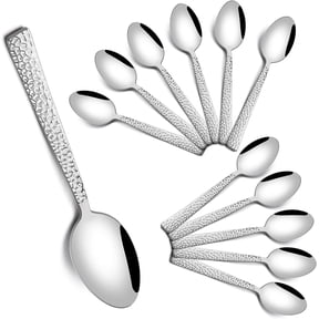 VeSteel Stainless Steel Teaspoons Set, 12 Count