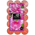 thumbnail image 1 of VeZee 30 CT Angel Orchid Scented Pleasant Fragrance Tealight A Long Lasting Air Freshener for Holidays, Weddings, SPA, Armotherapy, Meditation, Yoga & All Occasions, 1 of 3