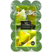 VeZee 30 CT Honey Dew Scented Pleasant Fragrance Tealight A Long Lasting Air Freshener for Holidays, Weddings, SPA, Armotherapy, Meditation, Yoga & All Occasions