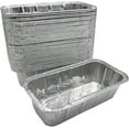thumbnail image 1 of VeZee 5 Lb Aluminum Loaf Pan With No Lids - Serve Various Delicacies for Events - 25 Counts, 1 of 5