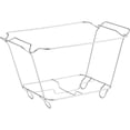 thumbnail image 1 of VeZee Chafing Wire Rack Serving Trays Food Warmer to keep your food Sturdy & Warm, Silver 14 L x 9.5 W x 8 H:Bulk Supply for Restaurants, Hotels, Event, Parties, Weddings:60 CT, 1 of 4