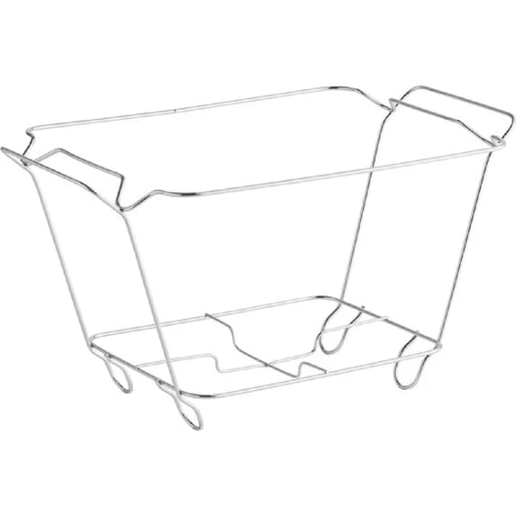 VeZee Chafing Wire Rack Serving Trays Food Warmer to keep your food Sturdy & Warm, Silver 14 L x 9.5 W x 8 H:Bulk Supply for Restaurants, Hotels, Event, Parties, Weddings:60 CT