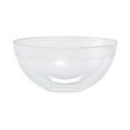 thumbnail image 1 of VeZee Disposable Elegant 60oz Round Clear Party Snack/Salad Serving Bowls, Also can use to serve Chips, Candies & All : 3 Ct, 1 of 3