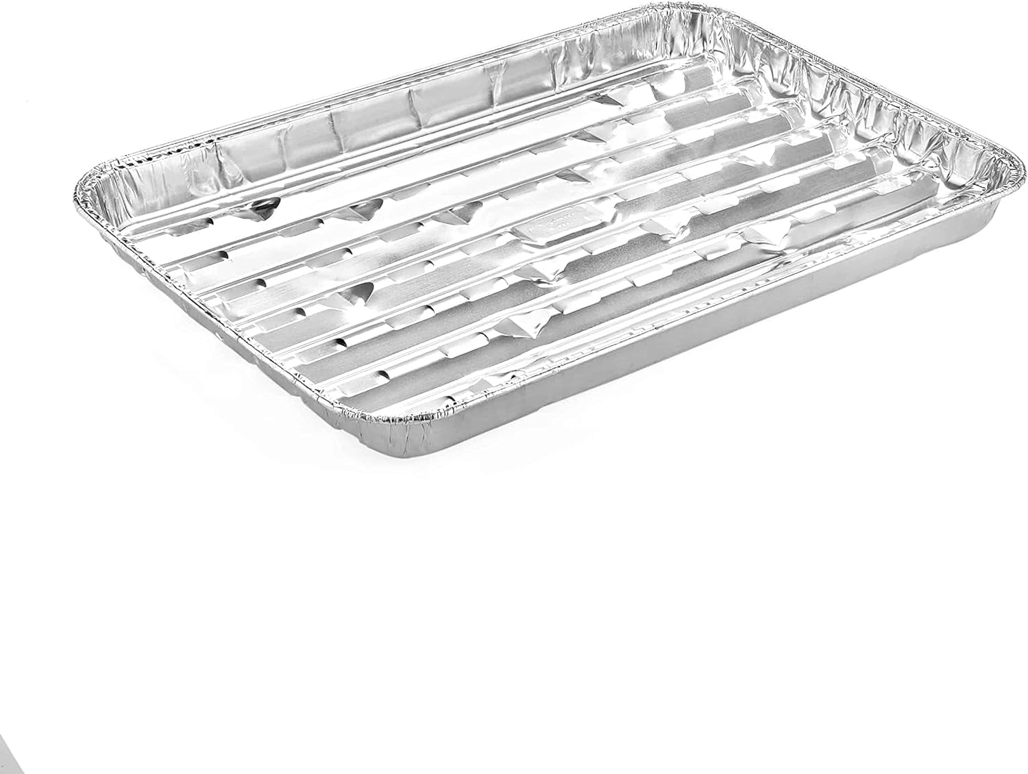 VeZee Disposable Large Broiler Aluminum Pans for Baking & BBQ
