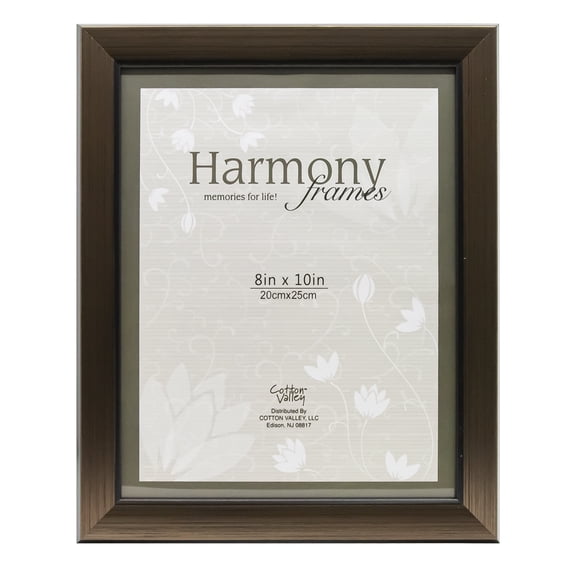 VeZee Harmony BROWN Wooden Frame in 8X10 inches size to display your Memories of Photo & Pictures, with clear bright glass, Wall Mounting & Tabletop : 4 Frames