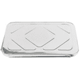 thumbnail image 1 of VeZee' JETfoil Disposable Disposable Aluminum 9" x 13" Aluminum Lids Pack of 10, 1 of 4