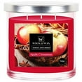 thumbnail image 1 of VeZee's 3 Wick 14 oz Apple Cinnamon Scented Jar Candles by Wick & Wax, Lift your spirits with the refreshing, pleasant fragrance:24 Jars, 1 of 4