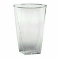 thumbnail image 1 of VeZee's Hanna K. Signature 10oz Disposable Clear Plastic Unbreakable Square Bottom Wine Tumbler for Elegant Parties, Weddings & All Occasions: 100CT, 1 of 5