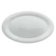 thumbnail image 1 of VeZee's Hanna K. Signature 18.5 X 14.25 inches White Oval Serving Trays, Sleek & Disposable Serving Platter, Perfect for Parties, Events, Entertaining, Catering.:6CT, 1 of 5