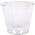 thumbnail image 1 of VeZee's Hanna K. Signature 5oz Disposable Old Fashioned Clear Plastic Tumblers for Elegant Parties, Weddings & All Occasions: 100CT, 1 of 5
