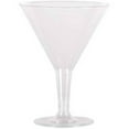 thumbnail image 1 of VeZee's Hanna K. Signature Deluxe Clear 7oz Plastic Martini Cups -20/Pack for Elegant Parties, Weddings, Birthdays & All Occasion:40CT, 1 of 4