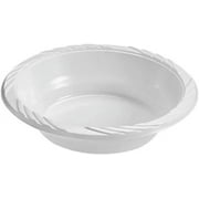 VeZee's Medium Weight White Disposable 18 oz. Plastic Soup Bowls 100/Pack
