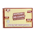 thumbnail image 1 of VeZee's K&C Disposable Clear Extra Heavy Table Cover or Cover Protector: Pre Cut for use on Shabbos, Great for All Occasions (66x90 - 16 Count): 16CT, 1 of 5