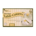 thumbnail image 1 of VeZees Disposable Clear Ultra Heavy Table Covers or Cover Protector: Pre Cut for use on Shabbos, Great for All Occasions(66x108 - 16 Count): 48CT, 1 of 7