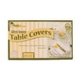 thumbnail image 1 of VeZees Disposable Clear Ultra Heavy Table Covers or Cover Protector: Pre Cut for use on Shabbos, Great for All Occasions (66x72 - 24 Count): 240CT, 1 of 7