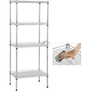 UBesGoo 6-Shelf Narrow Small Wire Shelving Unit, Heavy Duty Adjustable ...