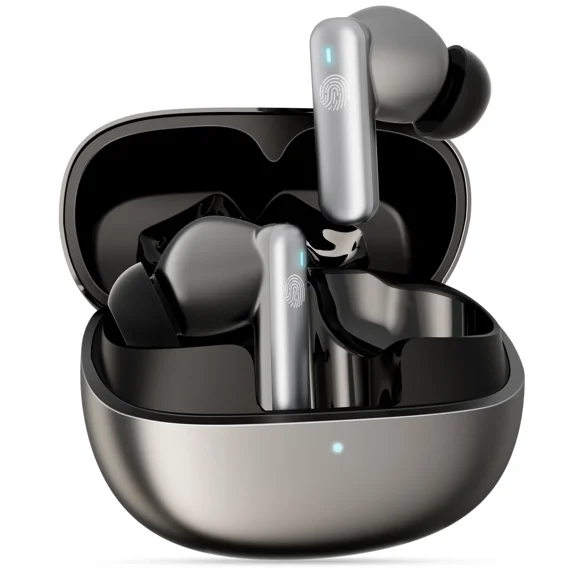 Veatool H15-Bk Bluetooth 5.3 Noise Reduction Anc And Enc Earbuds, Black