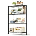 thumbnail image 1 of Vebreda 4-Tier Adjustable Metal Storage Shelf Unit, Heavy-Duty Storage Shelves for Garage, Kitchen, or Office, 1 of 9