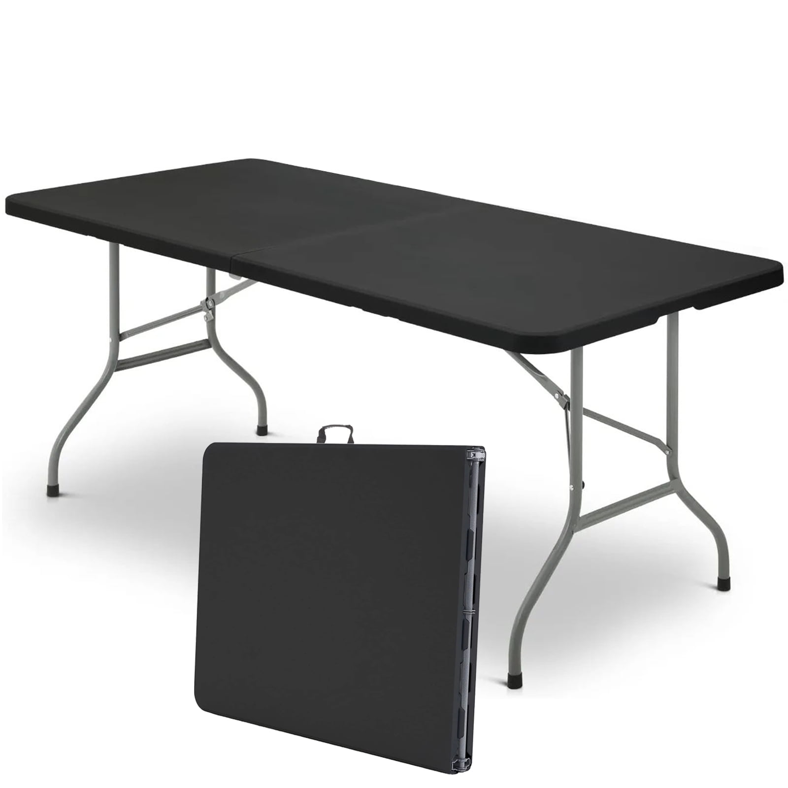 Lifetime Height Adjustable Craft Camping&Utility Folding  Table4Foot,4'/48x24,White Granite, 1 - Harris Teeter