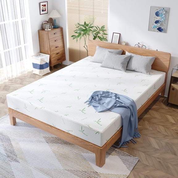 Vebreda 8" Gel Memory Foam Mattress in a Box, Full