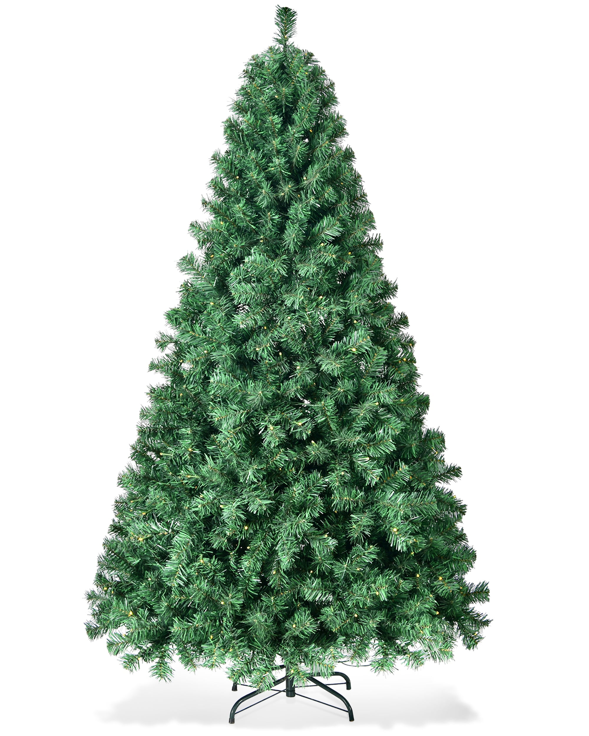 Vebreda Christmas Tree 6ft Artificial Hinged Xmas Tree with 1,000 ...