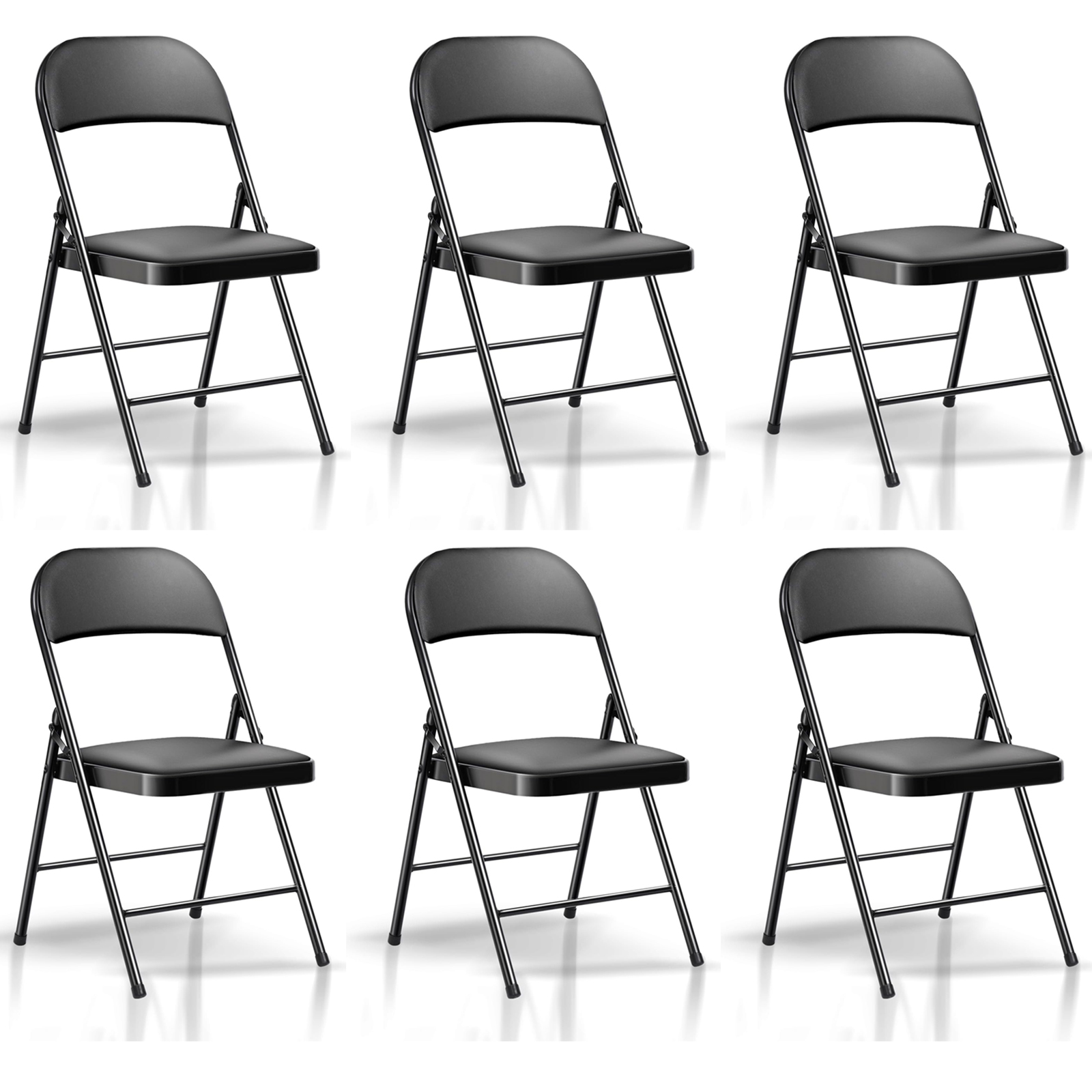 Meco Sudden Comfort Padded Folding Chair 4 Pack