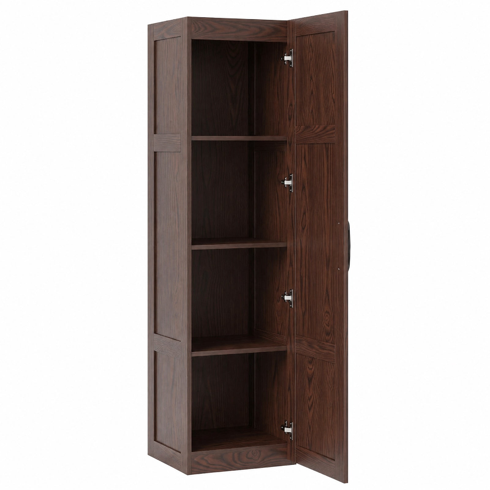 Vebreda Freestanding Bathroom Storage Cabinet, Tall Storage Cabinet with 4 Storage Shelves for Bathroom Living Room, Maximizes Small Spaces