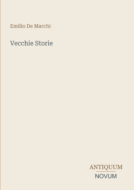 Vecchie Storie, (Paperback)
