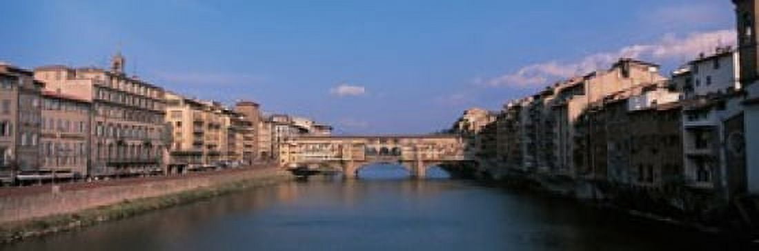 Vecchio Bridge Florence Italy Canvas Art - Panoramic Images (36 x 12)