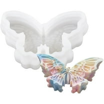 Zenithome 3D Flower Butterfly Silicone Molds Epoxy Resin Molds Candle Molds DIY Decorating Chocolate Molds