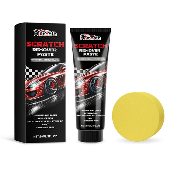 Zenithome Car Repair Cream Scratch Repair Cream Car Scratch Repair Paste Set Metal Polishes