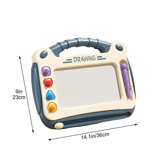 Zenithome Children's Drawing Board Magnetic Drawing Board Home Doodle Board Baby Writing Board Magnetic Colorful Painting Frame Drawing Table 10ml Tools&Home Improvement