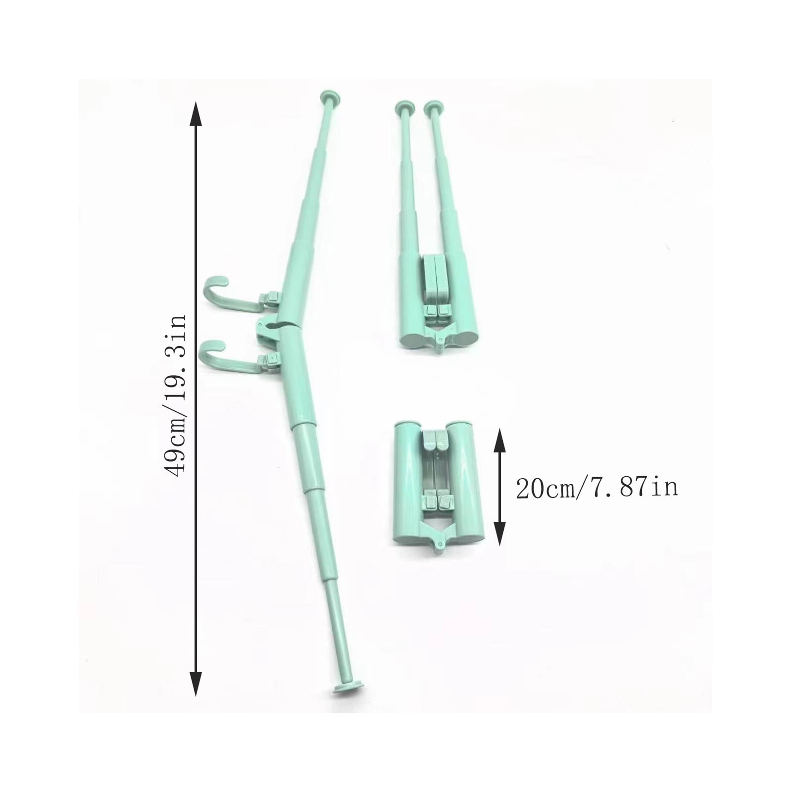 Zenithome Multi Functional Retractable Clothes Rack with Extension and ...