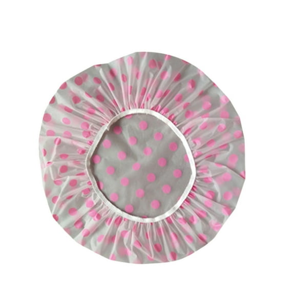 Zenithome Under 5 Reusable Shower Cap 3-Piece Shower Cap Shower Cap Elastic Shower Cap Bath Cap