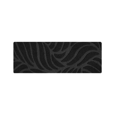 Vecoauto Front Door Mat Outside Entrance 30x8in No Slip Carpet Stair Treads Non-Slippery Rug Slip Resistive Indoor Runner for Kids Elders and Pet with Reusable Adhesive Easy To Clean