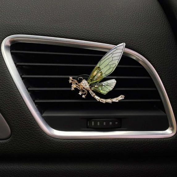 Zenithome Halloween Christmas Diamond Insect Car Vent Clip Freshener Honeybee Car Vent Aromatherapy Clip Home Decor