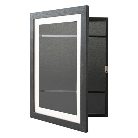 Zenithome Household Flip Table A4 Children's Art Painting Magnetic Suction Frame with Two Graffiti Storage Frames Frames