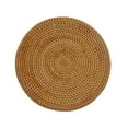 Vecoauto Rattan Woven Mat Multiple Sizes Can Be Used Can Be Used As Pot