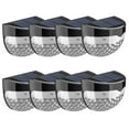 thumbnail image 1 of Zenithome Solar Fence Lights Solar Powered Outdoor Fence Lighting for Fence Step Stair Post Wall Garden Light, 1 of 3
