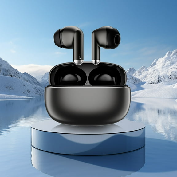 Zenithome Wireless Bluetooth Earphones Made Of Alloy Technology Dual Ear Stereo Bluetooth 5.3 Comfortable To Wear With Low Latency Bluetooth earphone,Gift