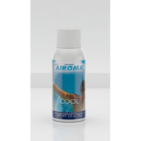 Vectair Systems BAERO-01 Micro Airoma 30-Day Metered Aerosol Odour Control - Cool, Case of 12
